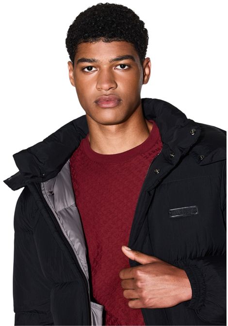 T-shirt regular fit tessuto jacquard ARMANI EXCHANGE | T-shirt | XM001431 AF10337FA036